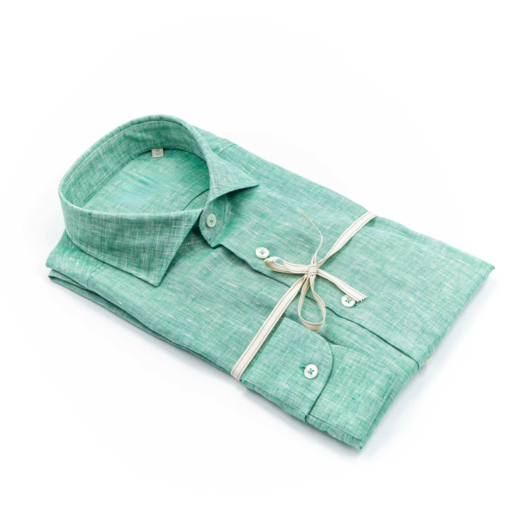 Green Linen Shirt – Italian Summer Essential