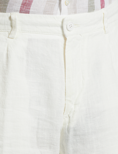 Pantalones elásticos con cordón azul brillante – Hechos en Italia