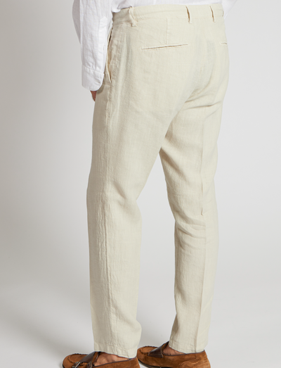 Pantalones elásticos con cordón azul brillante – Hechos en Italia