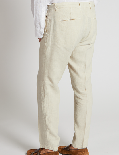 Pantaloni elasticizzati con coulisse blu brillante – Made in Italy