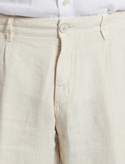 Pantalones elásticos con cordón azul brillante – Hechos en Italia