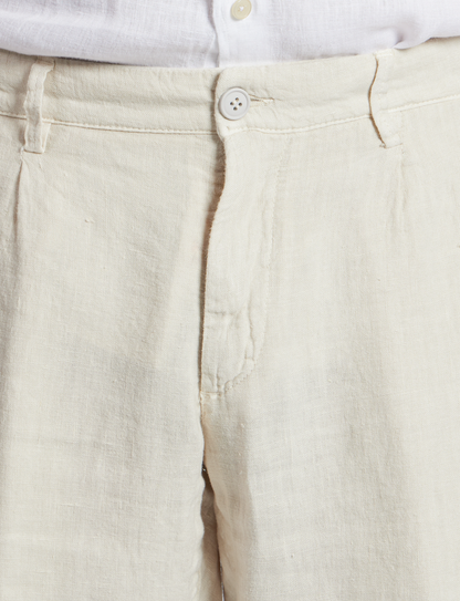 Pantaloni elasticizzati con coulisse blu brillante – Made in Italy